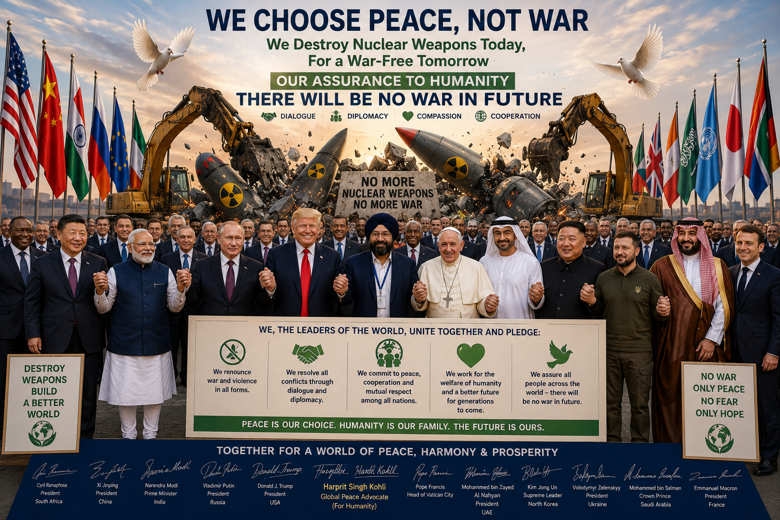We Choose Peace, Not War