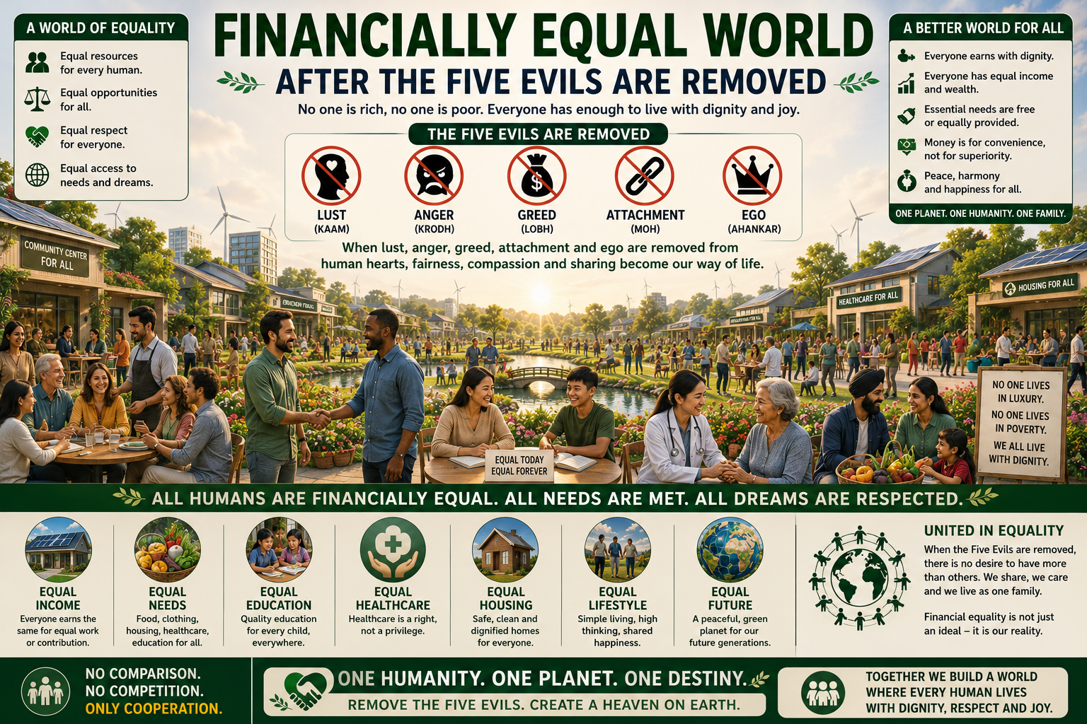Financially Equal World