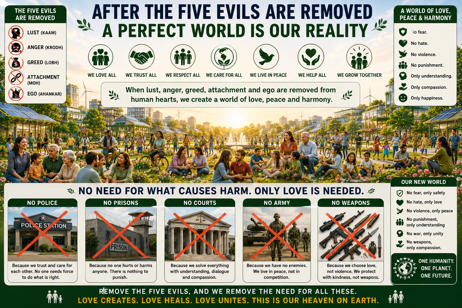 No to crime