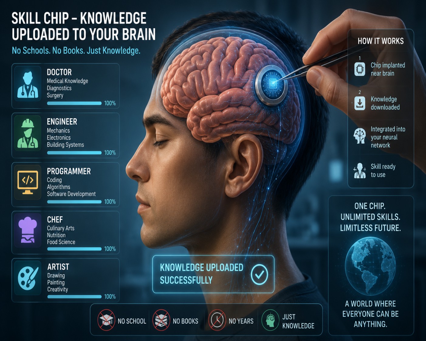 Skill Chip in Brain