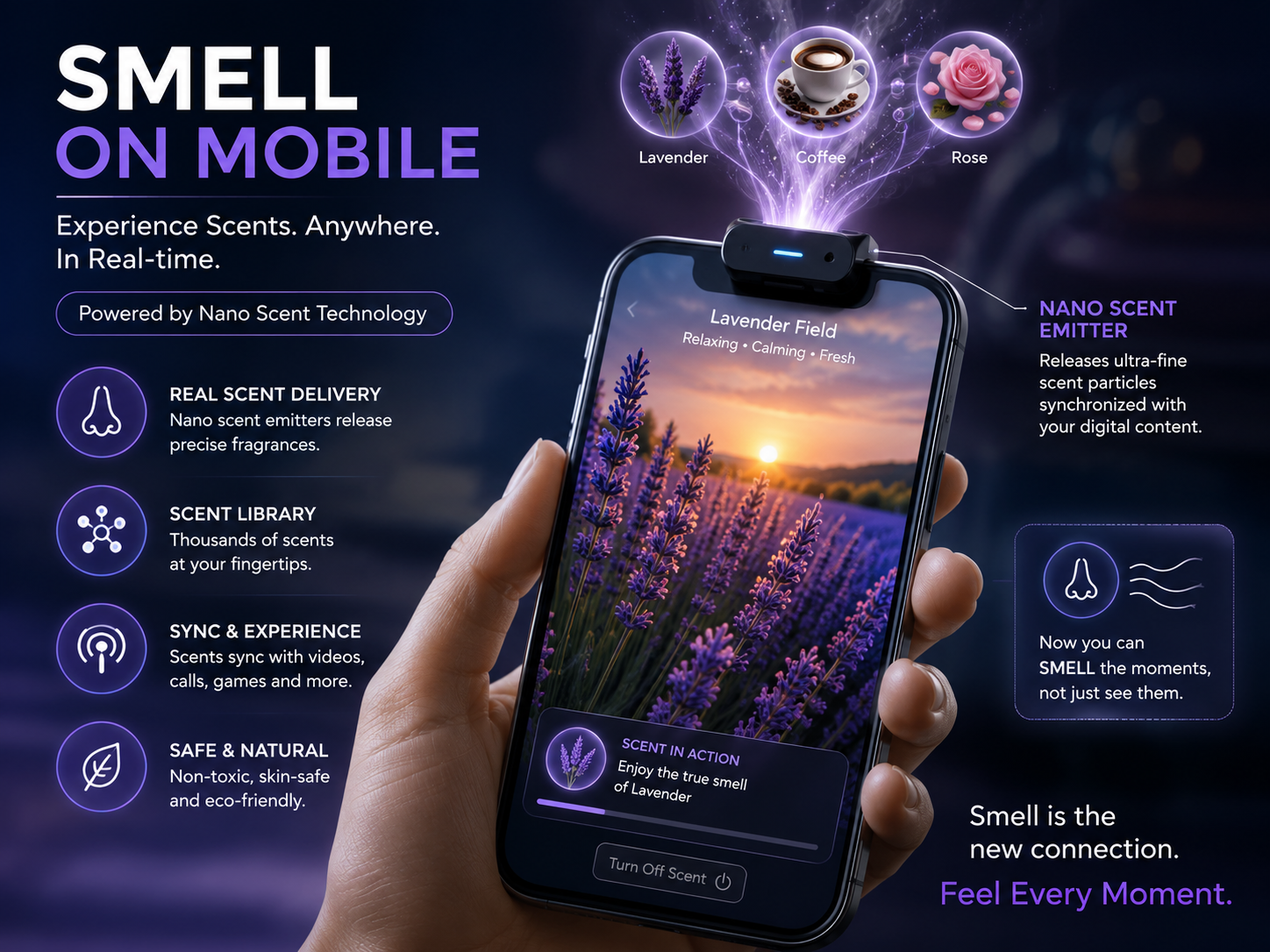  Smell on Mobile Phones