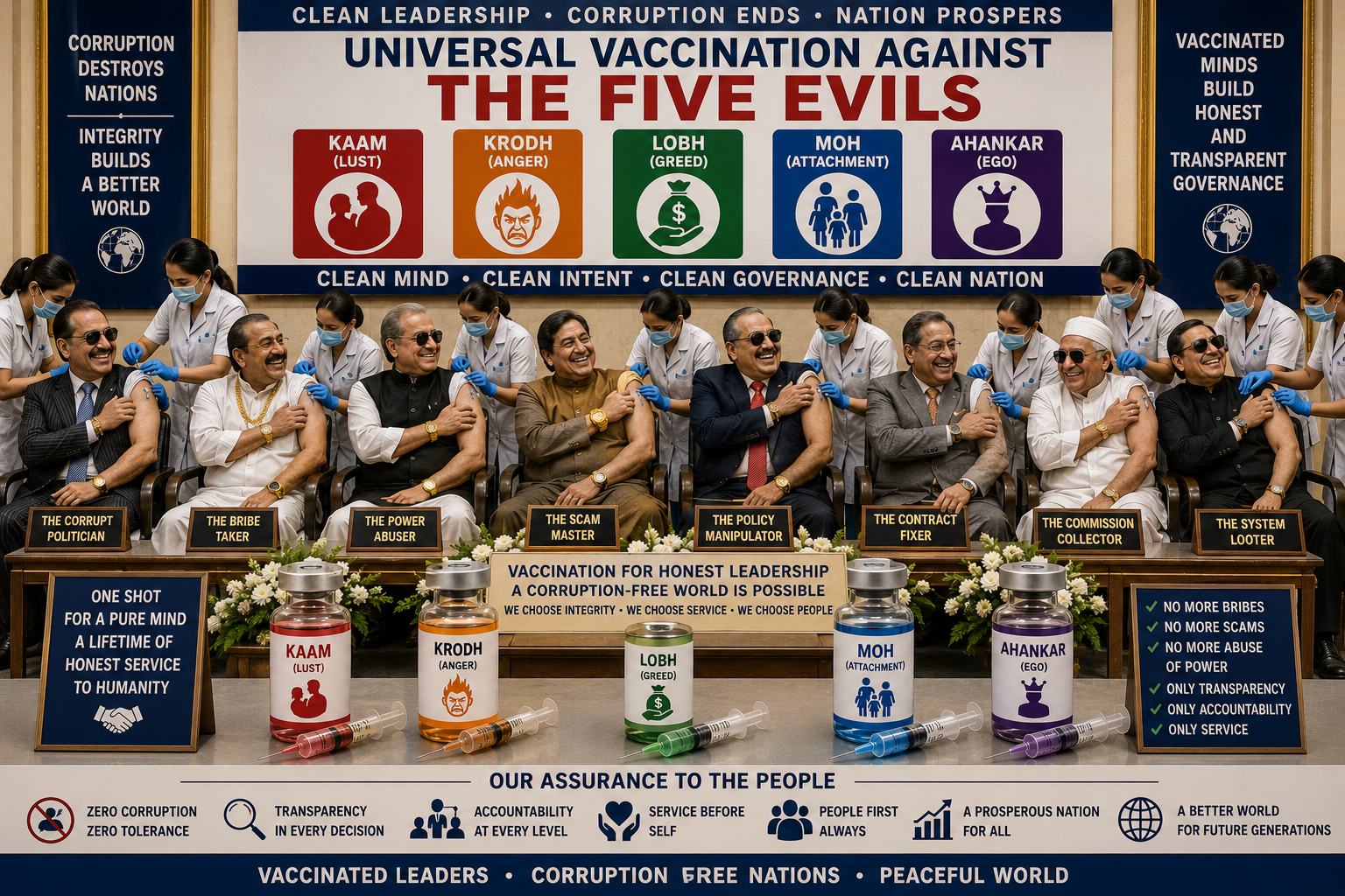 Vaccination for Corrupt People